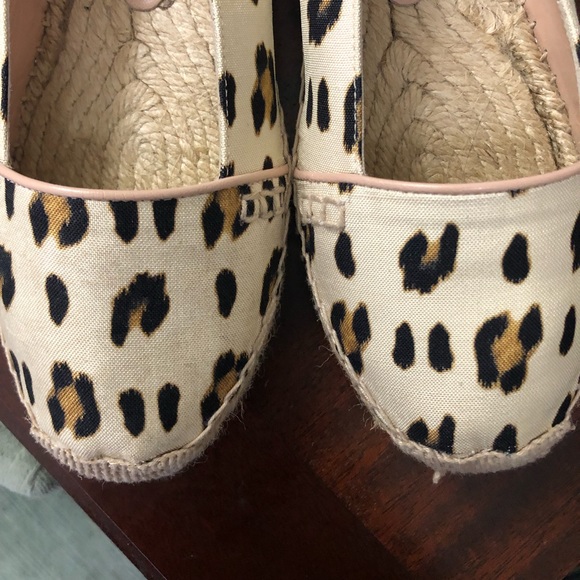 Giambattista Valli Espadrilles Ocelot Print Slip-on Flats Almost New Sz.38 - Picture 3 of 9